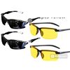 Image 1 : 2 NEW POLARIZED SPORTS GLASSES FOR MEN & WOMEN AND 2 NIGHT DRIVING GLASSES