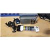 Image 1 : PANASONIC RADIO, NEW 100FT CLOTHES LINE ROPE, RECHARGEABLE HAND WARMERS AND SHIMANO FISHING REEL