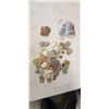 Image 1 : ASSORTED WORLD CURRENCY AND SPECIAL OFFICER COPPER BADGE