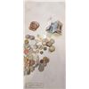 Image 3 : ASSORTED WORLD CURRENCY AND SPECIAL OFFICER COPPER BADGE