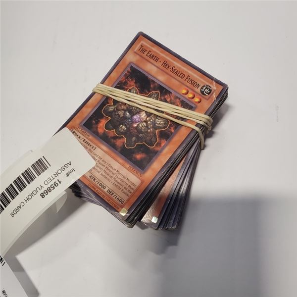 ASSORTED YUGIOH CARDS