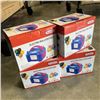 Image 1 : 4 ELECTRIC BALLOON INFLATORS WITH AUTOMATIC AND MANUAL NOZZLES