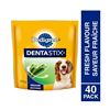Image 1 : NEW CASE OF PEDIGREE DAILY FRESH DENTASTIX 4 BAGS PER CASE 160 STIX TOTAL BEST BEFORE 11/21/24
