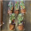 Image 1 : 5 NEW DANCING CACTUS FIGURES RETAIL $100
