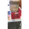 Image 4 : CRATE AND BOX OF RECORDS