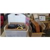 Image 1 : TWO BOXES OF CRAFT SUPPLIES