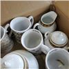 Image 2 : TEA POT, CREAM AND SUGAR PLUS MUGS