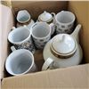 Image 3 : TEA POT, CREAM AND SUGAR PLUS MUGS