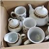 Image 4 : TEA POT, CREAM AND SUGAR PLUS MUGS