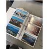Image 7 : BINDER OF VINTAGE POSTCARDS WITH BOX OF COLLECTIBLES