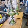 Image 2 : TWO VINTAGE TORCHIERE STYLE TABLE LAMPS
