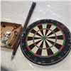 Image 3 : HALEX CORK DART BOARD AND DARTS