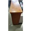 Image 3 : MID CENTURY SOLID TEAK PADDED FRONT BAR