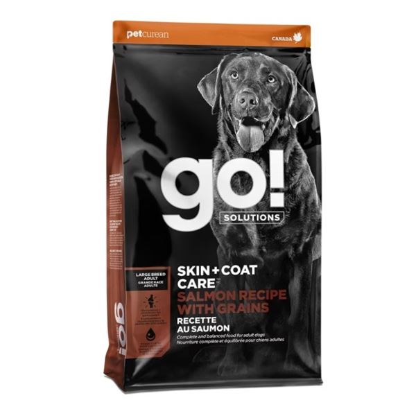 2 NEW 12LB BAGS OF GO! SOLUTIONS SALMON DOG FOOD BEST BEFORE 07/12/24