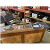Image 1 : LOT OF TABASCO BOTTLES, BOOKS AND DAMPER AND 2 NEW PAIRS OF RALPH LAUREN PANTS, SIZE 46B X 32