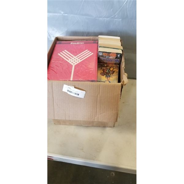 BOX OF FANTASY THEMED BOOKS