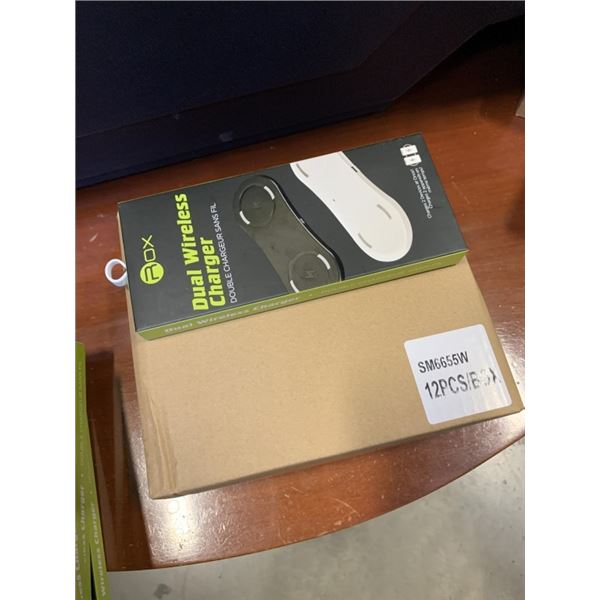 12 NEW MAGNETIC MICRO USB CABLES AND DUAL DEVICE CHARGE MAT RETAIL $130
