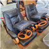 Image 1 : 2 LEATHER CHAIRS