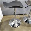 Image 2 : TWO MATCHING HEIGHT ADJUSTABLE BARSTOOLS