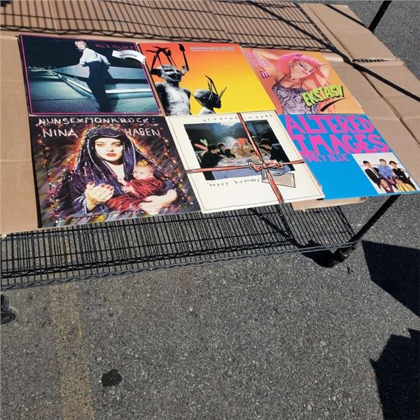 SIX ASSORTED RECORDS