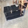 Image 1 : 3 TIER GLASS TV STAND