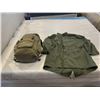 Image 1 : MILITARY BAGS AND JACKET WITH SLEEPING BAG