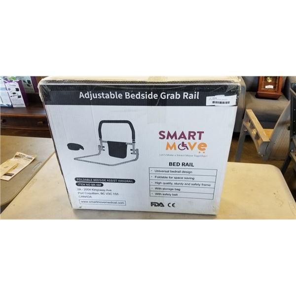 ADJUSTABLE BEDSIDE GRAB RAIL