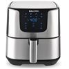 Image 1 : KALORIK 6QT SS PRO XL AIR FRYER - TESTED WORKING, RETAIL $199