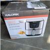 Image 2 : KALORIK 6QT SS PRO XL AIR FRYER - TESTED WORKING, RETAIL $199