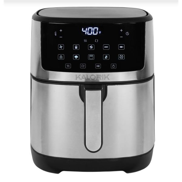KALORIK 5QT TOUCHSCREEN  AIR FRYER - TESTED WORKING, RETAIL $169