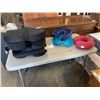 Image 1 : LOT OF NECK PILLOWS AND SEAT CUSHIONS