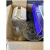 Image 4 : LARGE LOT OF CRYSTAL, SERVING PIECES, BOWLS ETC.