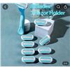 Image 1 : NEW WOMEN'S MANUAL HAIR REMOVAL TOOL, 1 HANDLE + 8 BLADES, 3-LAYER STAINLESS STEEL BLADES, NON SLIP 