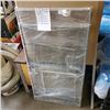 Image 1 : 5 ALUMINUM FRAME GLASS PANELS