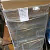 Image 2 : 5 ALUMINUM FRAME GLASS PANELS