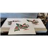 Image 1 : THREE JOHN NELSON PRINTS, TWO ARE SIGNED AND NUMBERED