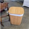 Image 2 : ANTIQUE D-TABLE, LAUNDRY HAMPER