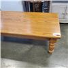 Image 2 : SOLID WOOD COFFEE TABLE