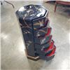 Image 2 : 33 INCH TALL LACQURED 6 DRAWER CABINET