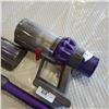 Image 2 : DYSON CYCLONE V10 ANIMAL CORDLESS STICK VACUUM - IRON/PURPLE - TESTED WORKING - RETAIL $749
