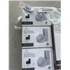 Image 3 : 6 WASSERSTEIN AC OUTLET MOUNTS - 3 FOR GOOGLE NEST MINI AND 3 FOR ECHO DOT