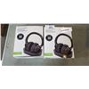 Image 1 : 2 PAIRS OF AVANTREE WIRELESS TV HEADSETS, WITH CHARGING DOCK TRANSMITTER