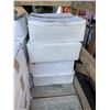 Image 2 : 40 SQFT OF BLACK RUSTIC MOSAIC TILE, 1"X2" 1SQFT PER PIECE, 10SQFT PER BOX, 4 BOXES TOTAL