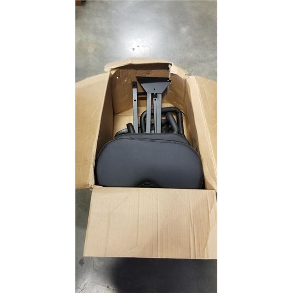 ERGONOMIC KNEELING CHAIR WITH BACK SUPPORT, BLACK