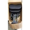 Image 2 : ERGONOMIC KNEELING CHAIR WITH BACK SUPPORT, BLACK