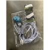 Image 1 : 3 NEW GORILLA 10 FT CHARGE CORD AND DUAL PAD WIRELESS DEVICE CHARGER RETAIL $110