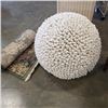 Image 2 : EXCERCISE BALL WITH COVER, AND CARPET RUNNER
