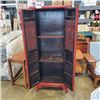 Image 2 : 67 INCH TALL RED EASTERN 2 DOOR CABINET
