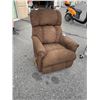 Image 1 : BROWN RECLINING CHAIR