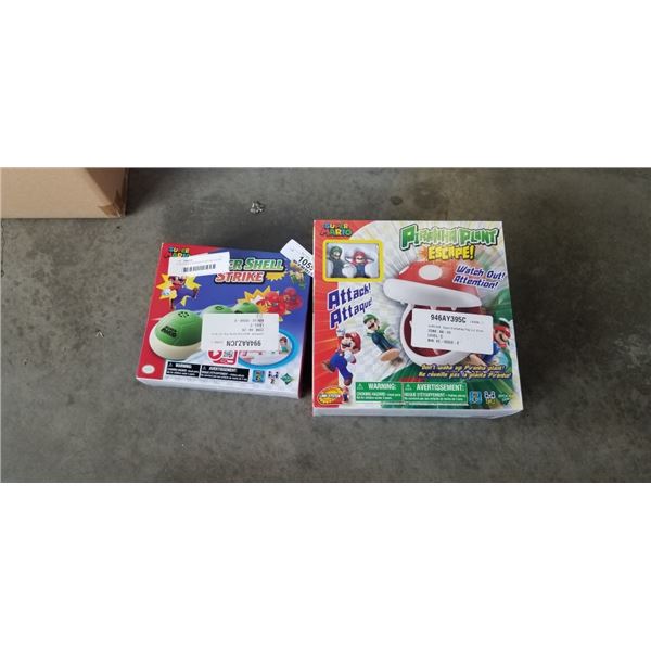 SUPER MARIO PIRANHA PLANT AND HOVER SHELL STRIKE TOY SETS